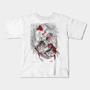 zombie man Kids T-Shirt
